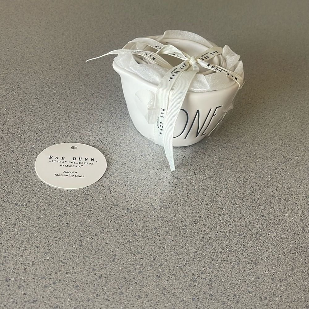 Ray Dunn measuring cups, brand new